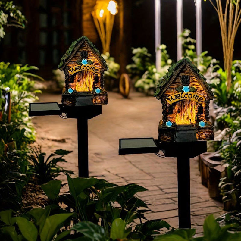 Outdoor Yard Power Stake - ไฟเห็ดพลังงานแสงอาทิตย์สำหรับตกแต่งภายนอกอาคาร กันน้ำ ใช้ตกแต่งสวน สนามหญ้า ทางเดิน ลานบ้าน