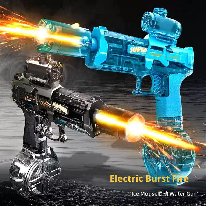 Outdoor Power Wash - ปืนฉีดน้ำไฟฟ้า, แรงดันน้ำสูง, ปืนฉีดน้ำดูดน้ำอัตโนมัติ, ของเล่นชายหาดกลางแจ้งสำหรับเด็กในช่วงฤดูร้อน