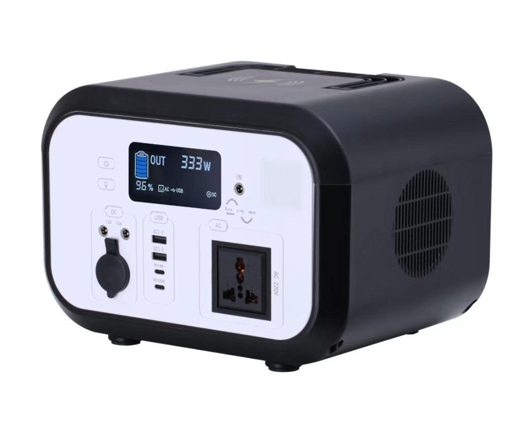 Outdoor Power Supply - เครื่องกำเนิดไฟฟ้าพกพาสำหรับใช้งานกลางแจ้ง 600W 1200W 1500W แหล่งจ่ายไฟสำรองสำหรับบ้าน ระบบชาร์จไฟ