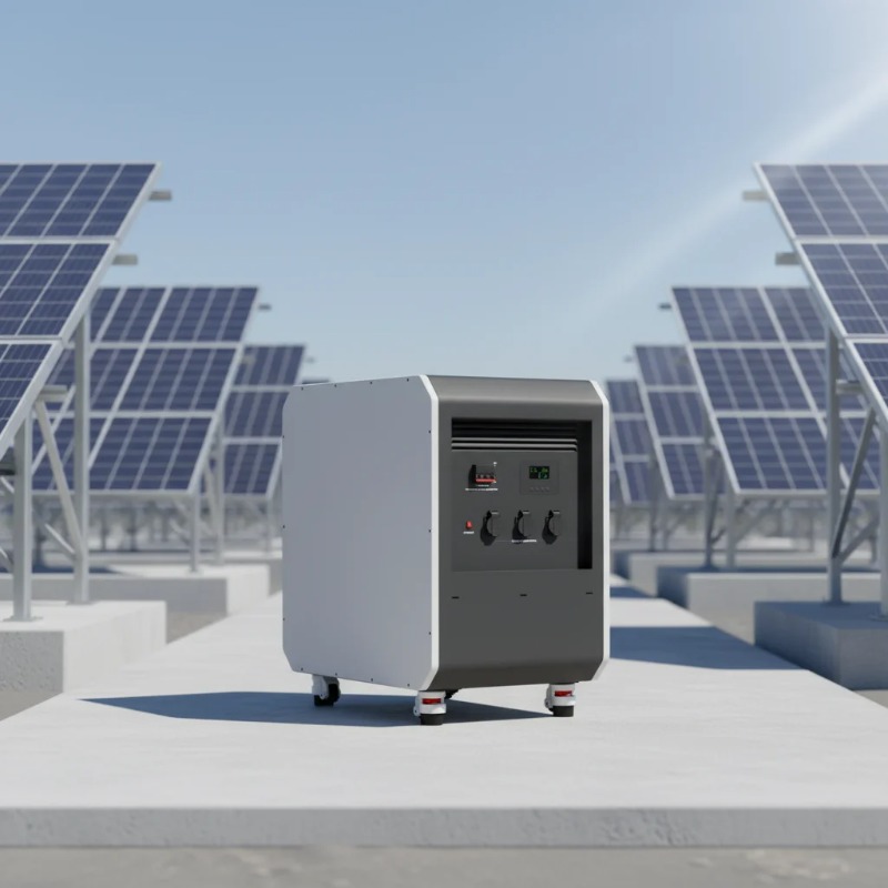 Outdoor Power Station - แบตเตอรี่ลิเธียมไอรอนฟอสเฟต (LiFePO4) สำหรับเก็บพลังงานใหม่ กำลังไฟ 10000 วัตต์