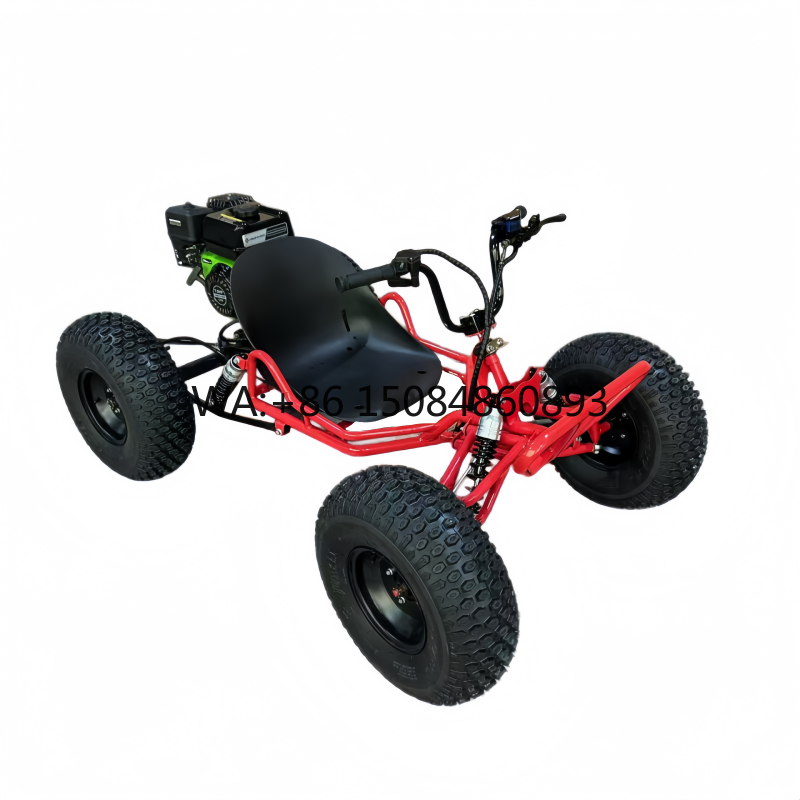 Outdoor Power Wheels - โกคาร์ทแข่งออฟโรดล้อใหญ่สี่ล้อ ชิ้นส่วนประกอบที่ทรงพลังและมั่นคง สำหรับการแข่งขันวิบากกลางแจ้งสำหรับผู้ใหญ่