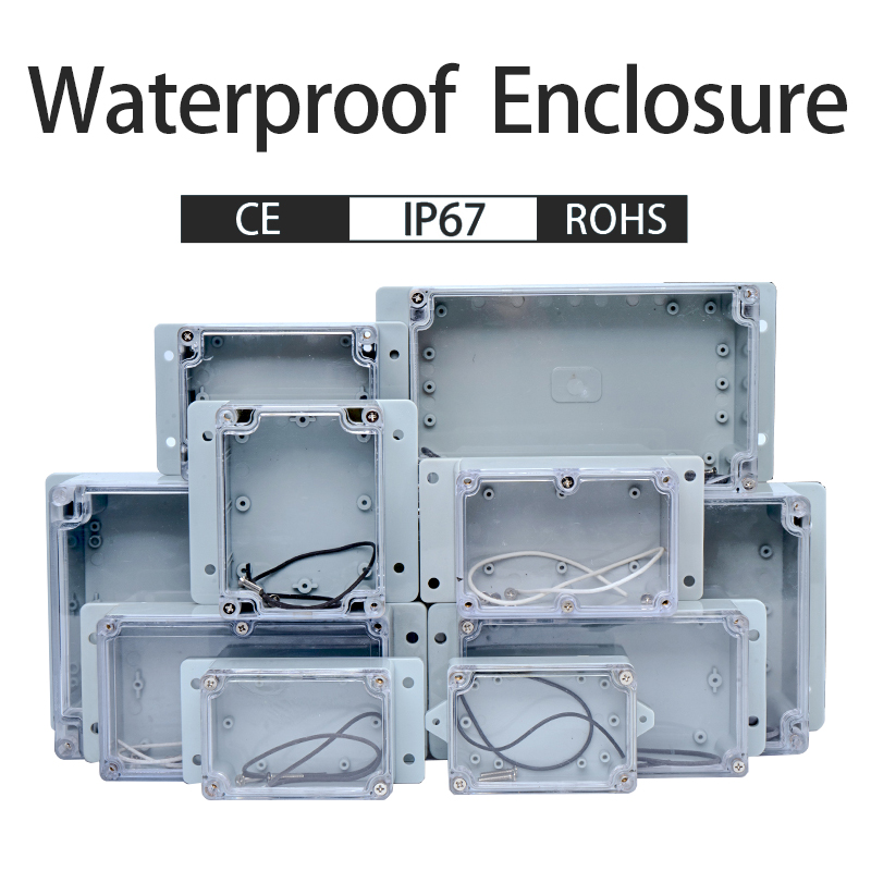 Outdoor Power Board Box - กล่องพลาสติกใส IP67โครงการอิเล็กทรอนิกส์กันน้ำกล่องกล่องหุ้มอุปกรณ์อิเล็กทรอนิกส์ไฟฟ้าสำหรับใช้กลางแจ้ง