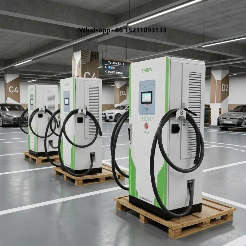 Outdoor Power Station - สถานีชาร์จรถยนต์ไฟฟ้า 7kW/22kW/120kW ใหม่ 180kW 240kW กำลังสูง