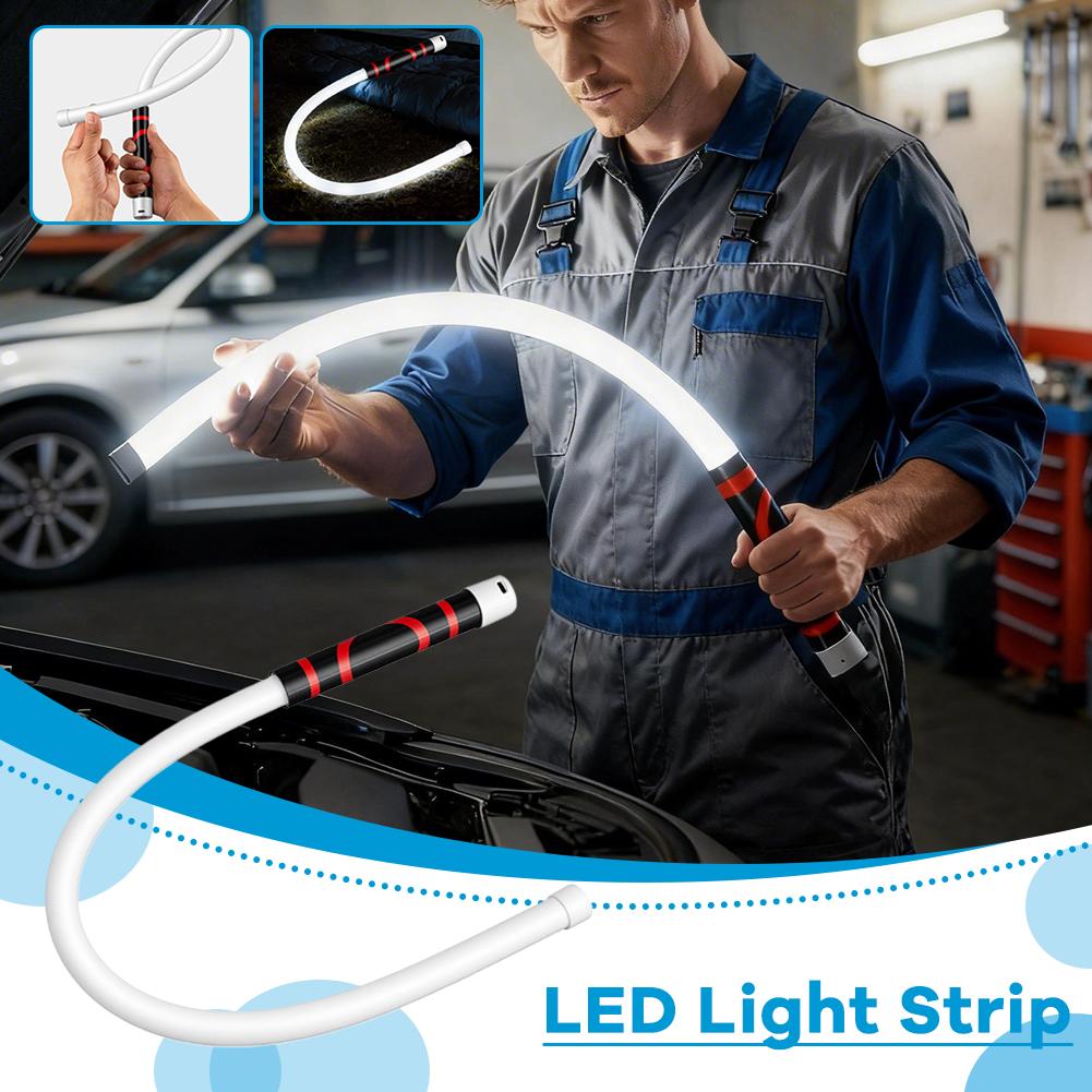 Outdoor Power Repair - แถบไฟ LED แบบโค้งงอได้อเนกประสงค์ กำลังไฟสูง พกพาสะดวก ใช้ซ่อมแซมบ้าน