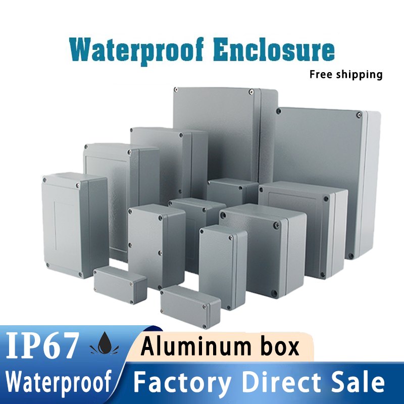 Outdoor Power Board Box - เคสอุปกรณ์โครงการ PCB กล่องเชื่อมต่ออุตสาหกรรมกันน้ำตู้อลูมิเนียมกลางแจ้ง IP67