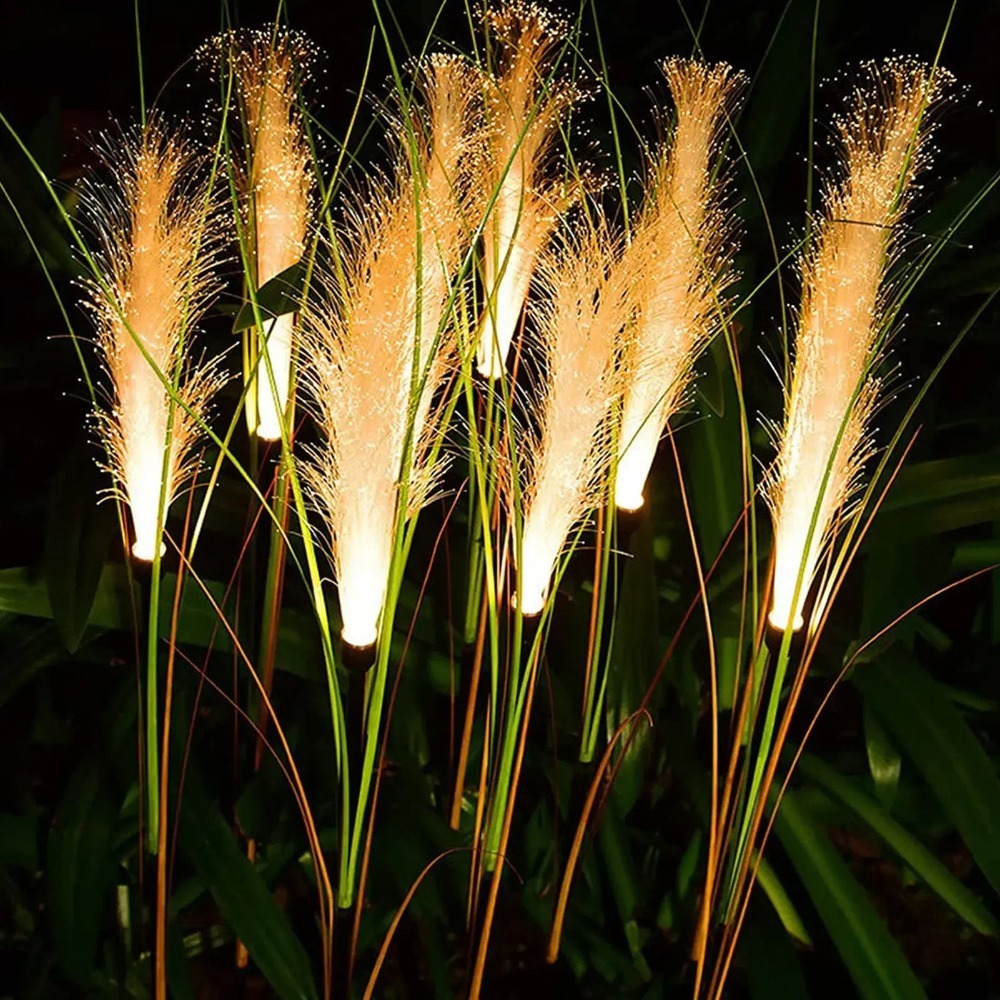 Outdoor Yard Power Stake - โคมไฟกิ่งไม้พลังงานแสงอาทิตย์ LED สำหรับตกแต่งสวนกลางแจ้ง โคมไฟกันน้ำสำหรับสนามหญ้าและทางเดิน