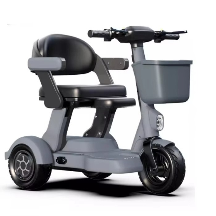 Outdoor Power Wheels - รถสามล้อไฟฟ้าอัจฉริยะ นั่งสบาย กำลังแรง สำหรับผู้สูงอายุ ใช้งานกลางแจ้ง ลดราคาพิเศษ