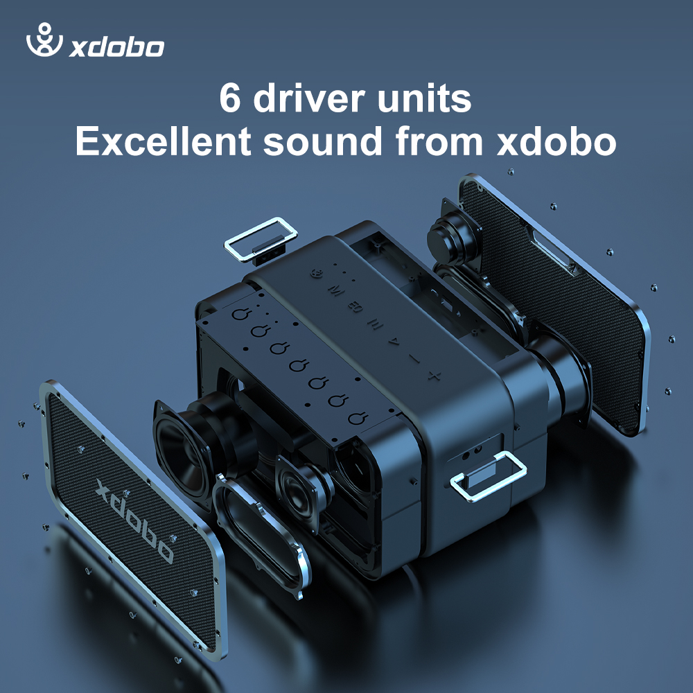 XDOBO 1983 Max 120W ลําโพงบลูท - Outdoor Power Board Box บทวิจารณ์และราคา