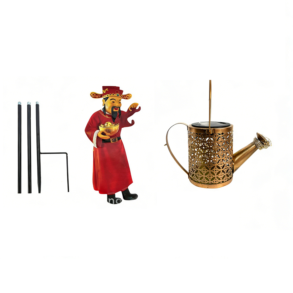 โคมไฟรดน้ำต้นไม้พลังงานแสงอาทิ - Outdoor Yard Power Stake บทวิจารณ์และราคา