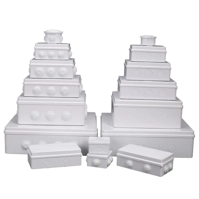 กลางแจ้งกันน้ํากล่องพลาสติก AB - Outdoor Power Outlet Box บทวิจารณ์และราคา