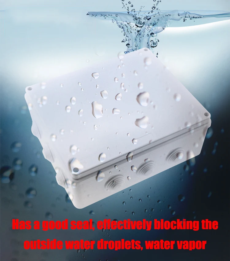 กลางแจ้งกันน้ํากล่องพลาสติก AB - Outdoor Power Outlet Box บทวิจารณ์และราคา