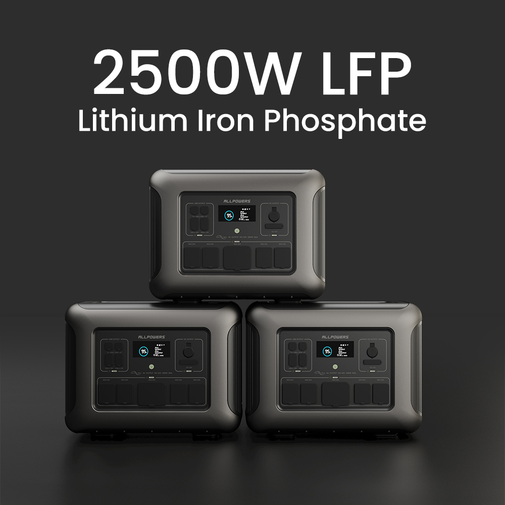 สถานีไฟฟ้าพกพา ALLPOWERS 2500W - Outdoor Power Station บทวิจารณ์และราคา