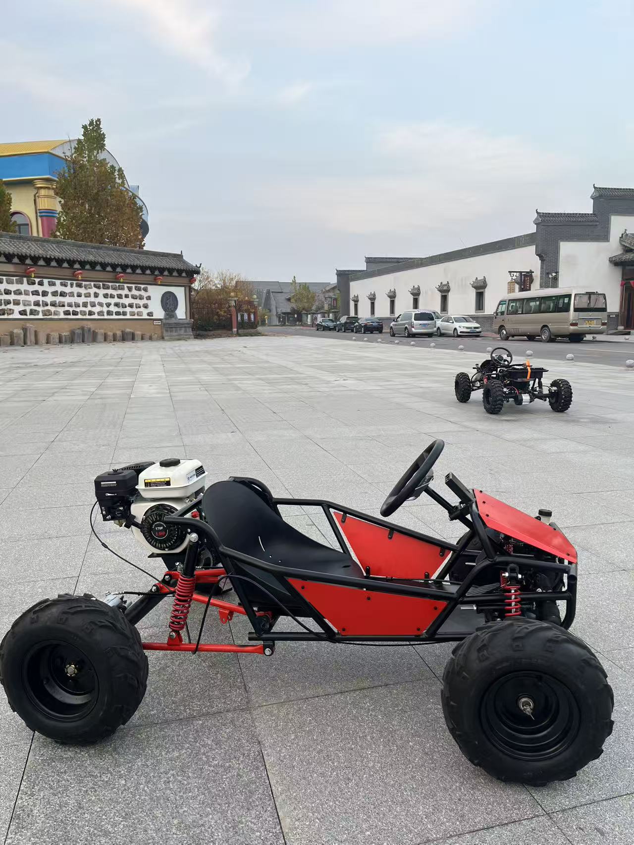 รถคาร์ทขับเคลื่อนด้วยแก๊ส 212  - Outdoor Power Wheels บทวิจารณ์และราคา
