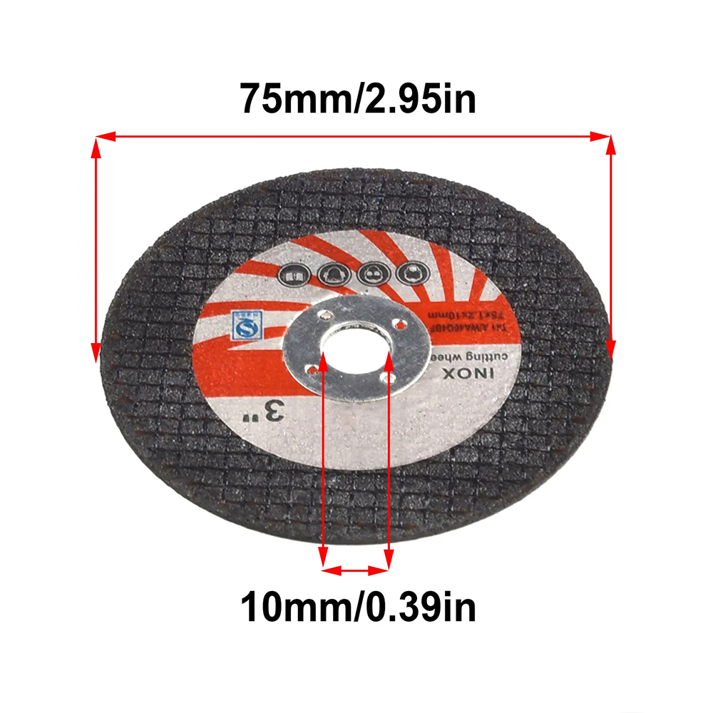 5 ชิ้นแผ่นตัด 75 มิลลิเมตรใบเล - Stump Grinder Attachment บทวิจารณ์และราคา