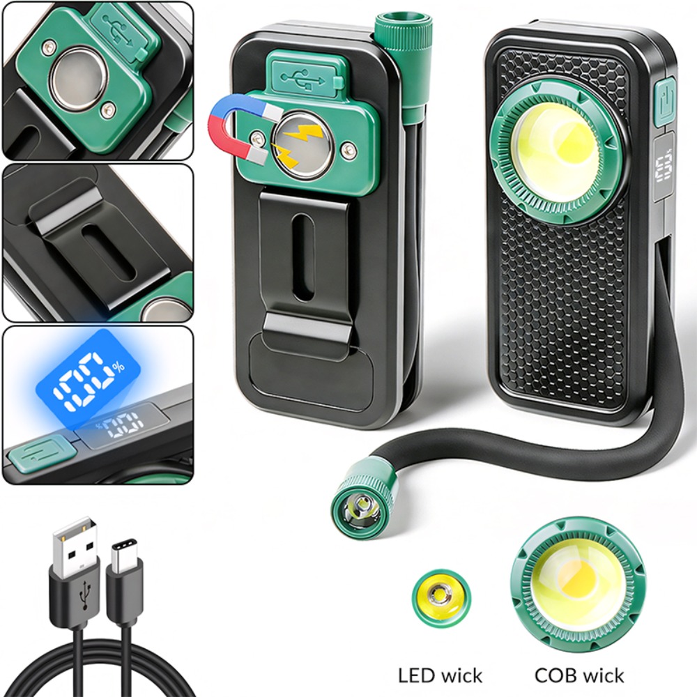 ไฟฉายแม่เหล็กแบบใหม่พร้อมคลิปห - Outdoor Power Supply บทวิจารณ์และราคา