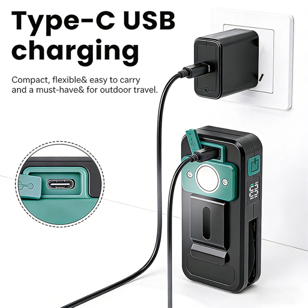 ไฟฉายแม่เหล็กแบบใหม่พร้อมคลิปห - Outdoor Power Supply บทวิจารณ์และราคา