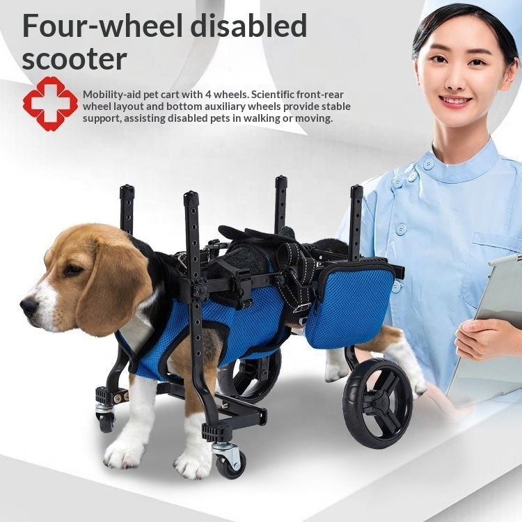 รถเข็นช่วยเดินสำหรับสุนัขพันธุ - Outdoor Power Wheels บทวิจารณ์และราคา