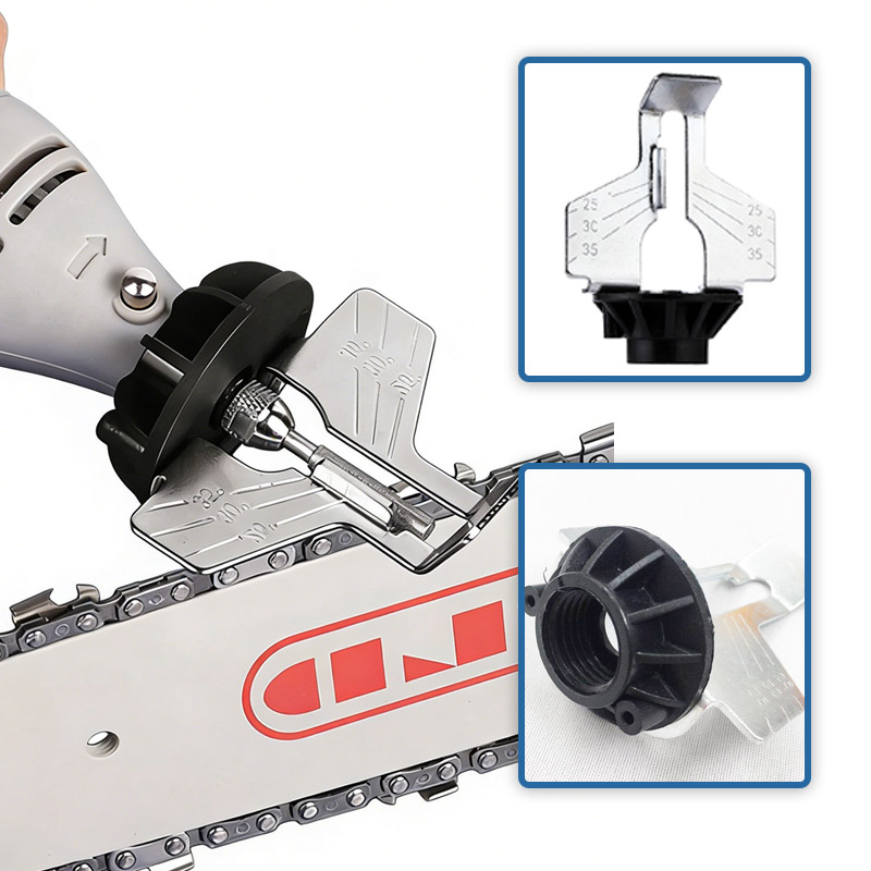 ชุดเครื่องมือลับคมเลื่อยโซ่ไฟฟ - Stump Grinder Attachment บทวิจารณ์และราคา