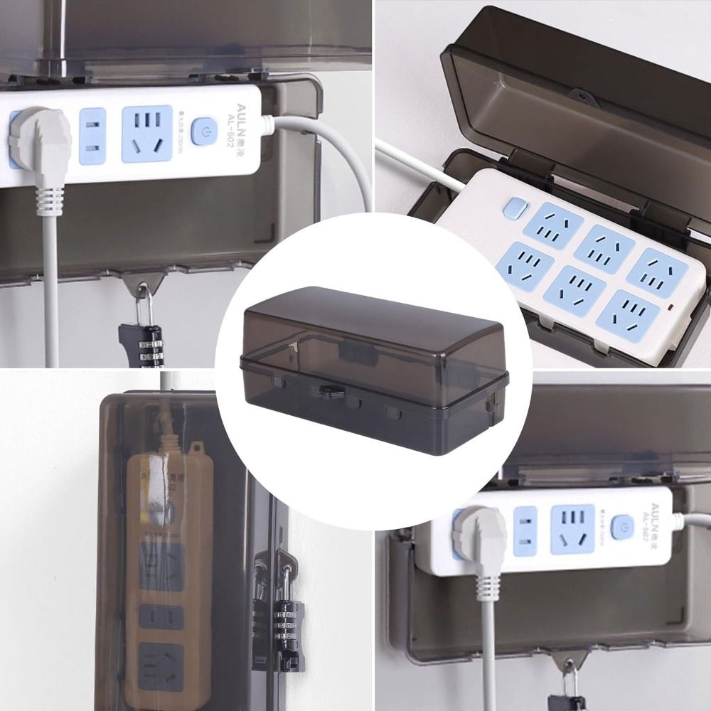 กล่องปลั๊กพลาสติกทนทาน ป้องกัน - Outdoor Power Outlet Box บทวิจารณ์และราคา
