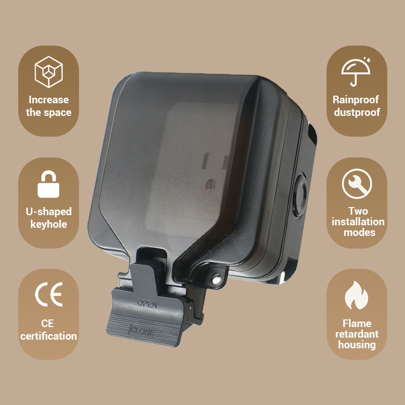 Avoir IP66 ซ็อกเก็ตกันน้ําผนัง - Outdoor Power Wash บทวิจารณ์และราคา