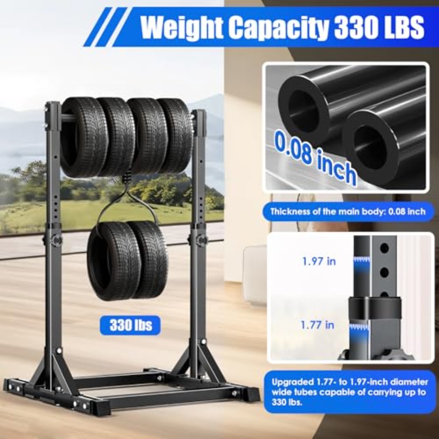 บาร์โหนปรับระดับได้แบบตั้งพื้น - Outdoor Power Tower Pull Up Bar บทวิจารณ์และราคา