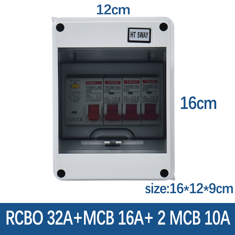กลางแจ้งครัวเรือนสวิตช์ MCB กั - Outdoor Power Board Box บทวิจารณ์และราคา