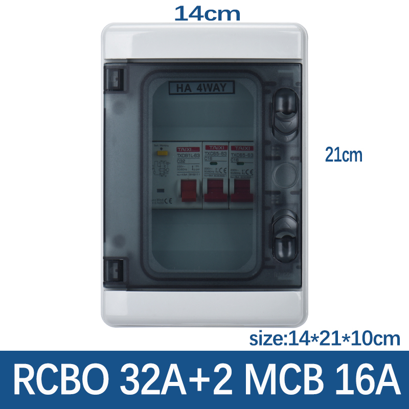 กลางแจ้งครัวเรือนสวิตช์ MCB กั - Outdoor Power Board Box บทวิจารณ์และราคา