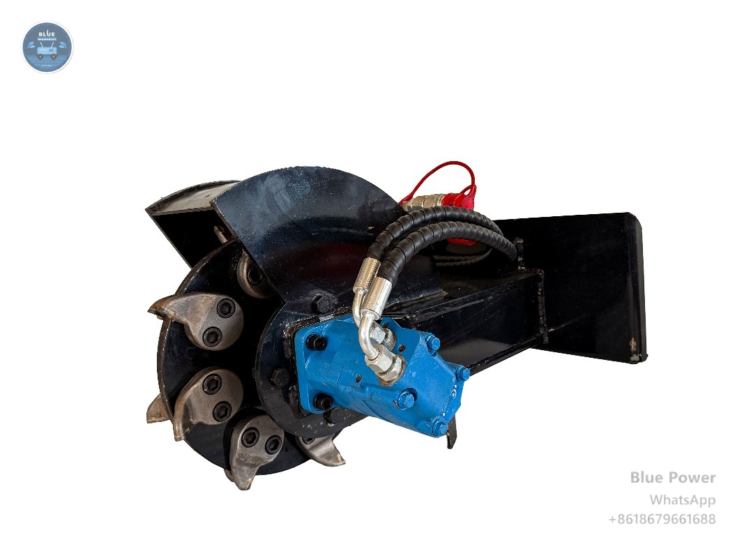 อุปกรณ์บดตอไม้สำหรับรถตักขนาดเ - Stump Grinder Attachment บทวิจารณ์และราคา