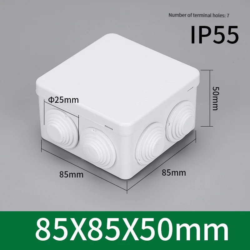 กล่องกันน้ำพลาสติกสำหรับใช้งาน - Outdoor Power Outlet Box บทวิจารณ์และราคา