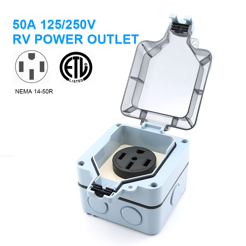 กล่องปลั๊กไฟกลางแจ้งกันน้ำ IP6 - Outdoor Power Outlet Box บทวิจารณ์และราคา