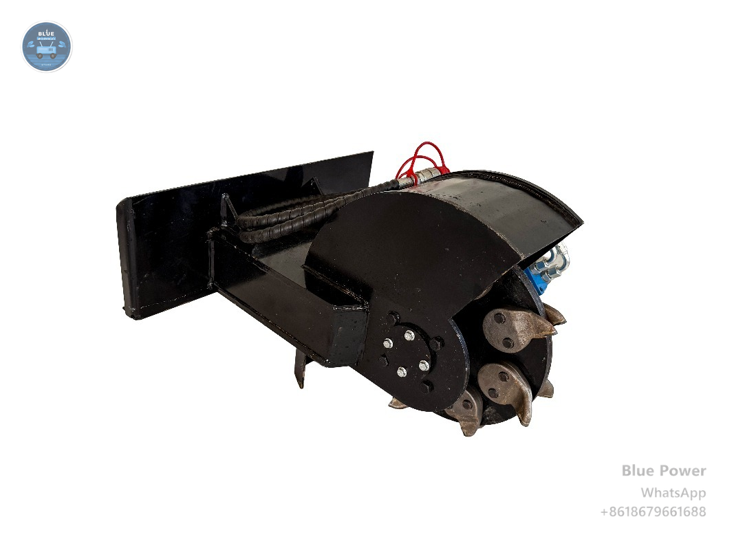 อุปกรณ์บดตอไม้สำหรับรถตักขนาดเ - Stump Grinder Attachment บทวิจารณ์และราคา