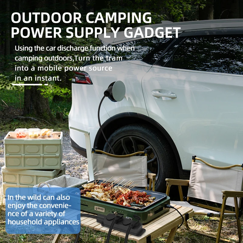 สายชาร์จรถยนต์ไฟฟ้าแบบพกพา 16A - Outdoor Power Station บทวิจารณ์และราคา