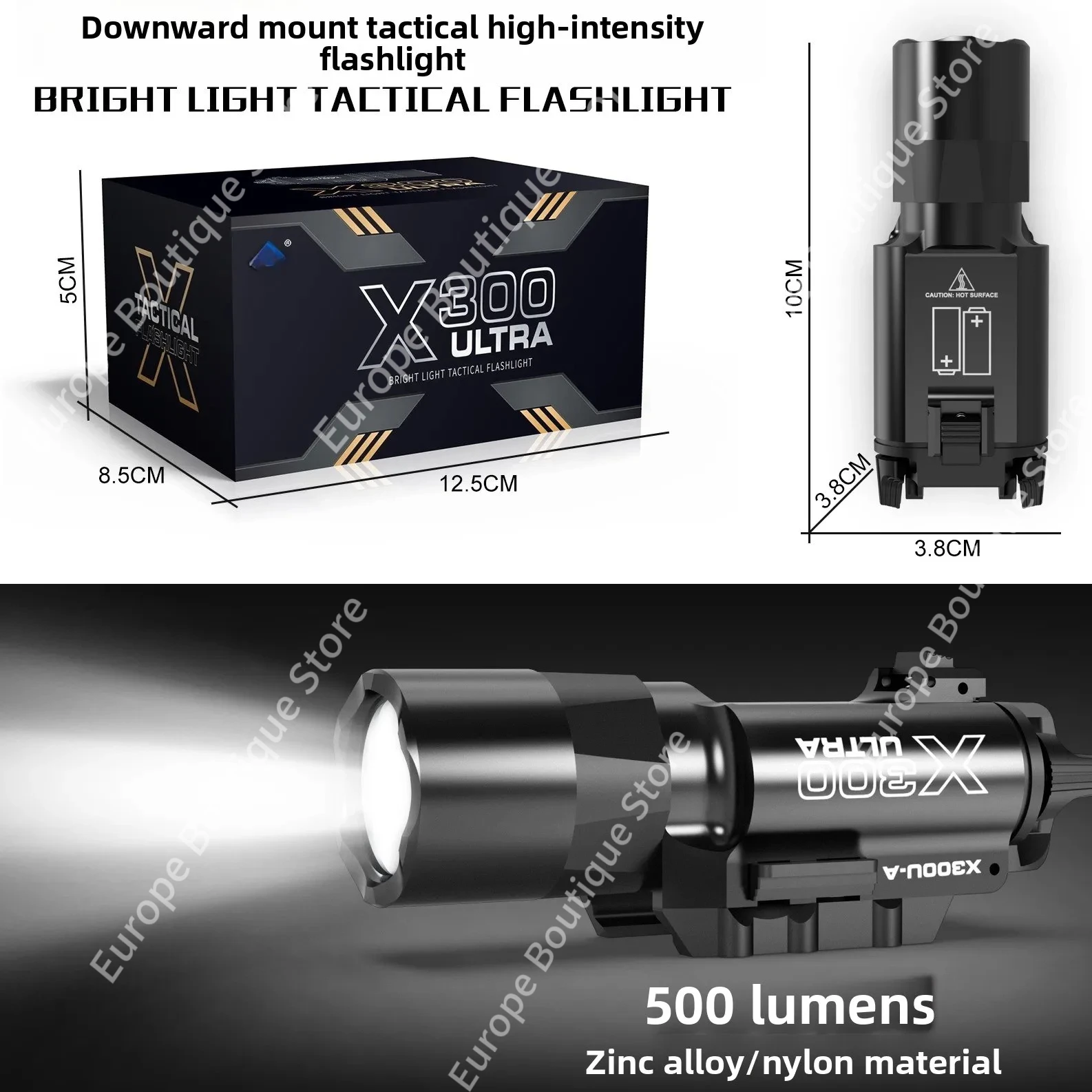 2026 ไฟฉายอัลลอยด์ X300U ประหย - Outdoor Power Parts บทวิจารณ์และราคา