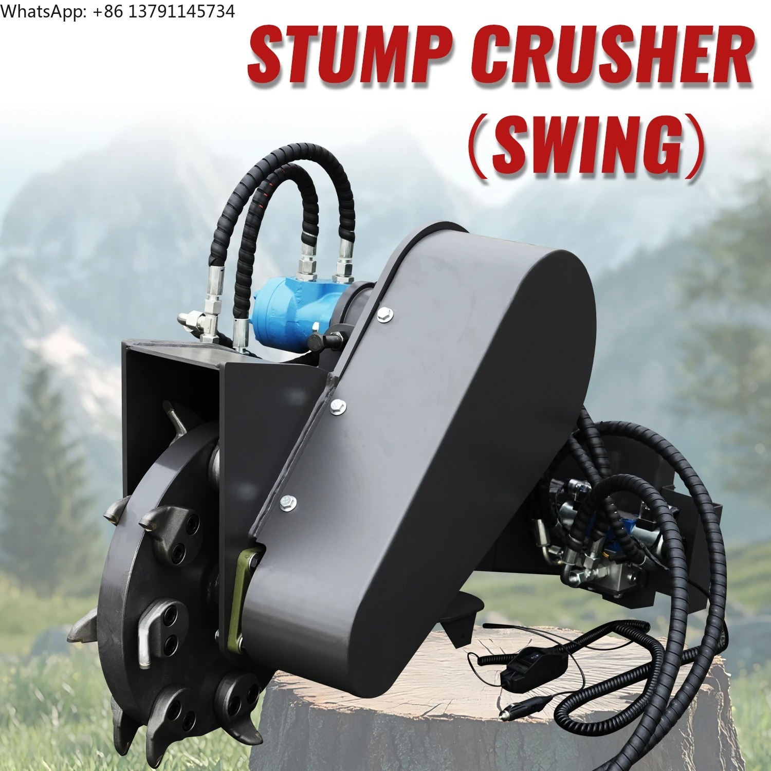 หัวเจียรตอไม้เป็นอุปกรณ์เสริมส - Stump Grinder Attachment บทวิจารณ์และราคา