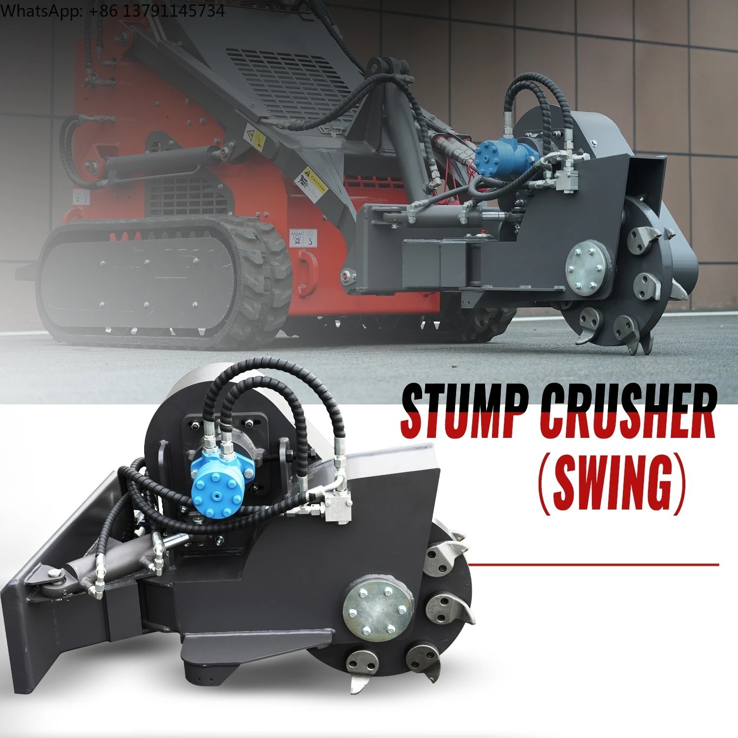 หัวเจียรตอไม้เป็นอุปกรณ์เสริมส - Stump Grinder Attachment บทวิจารณ์และราคา