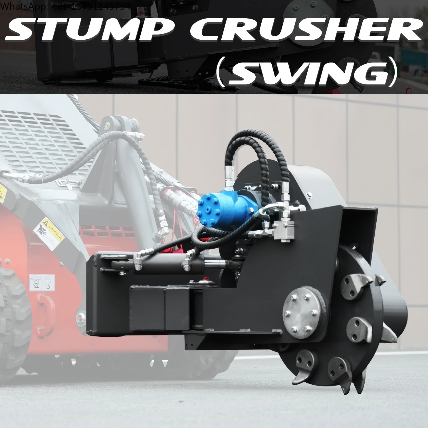 หัวเจียรตอไม้เป็นอุปกรณ์เสริมส - Stump Grinder Attachment บทวิจารณ์และราคา