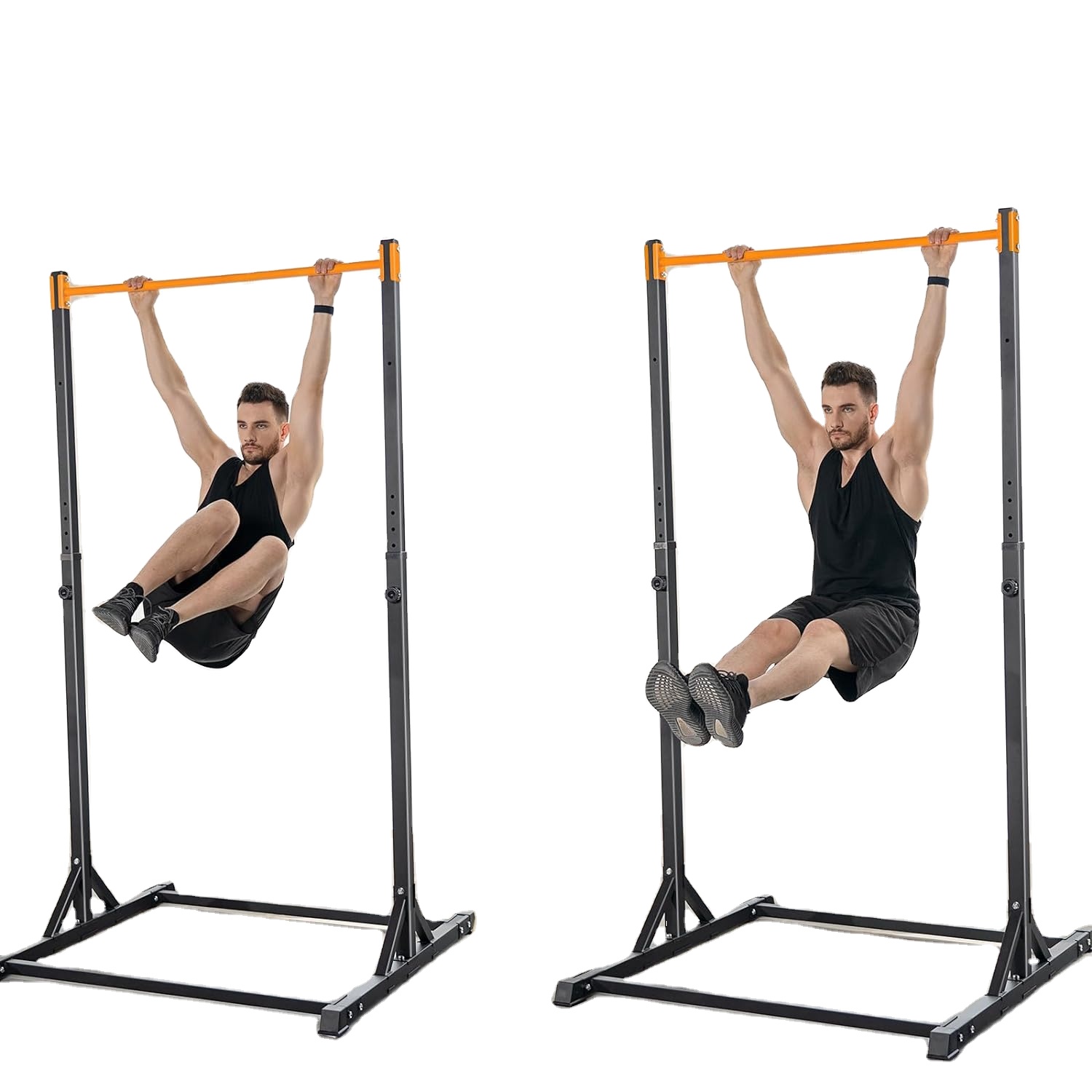 แท่นออกกำลังกายแบบตั้งพื้นเหล็ - Outdoor Power Tower Pull Up Bar บทวิจารณ์และราคา