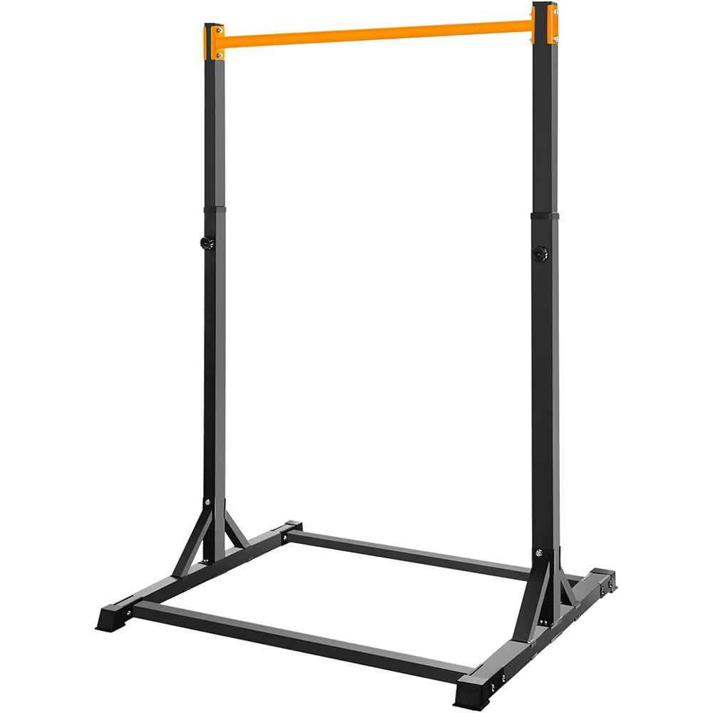 แท่นออกกำลังกายแบบตั้งพื้นเหล็ - Outdoor Power Tower Pull Up Bar บทวิจารณ์และราคา