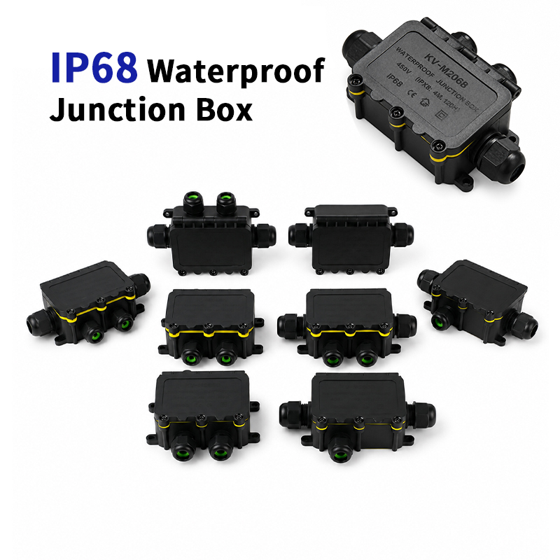 กล่องต่อสายไฟกันน้ำ IP68 แบบ 2 - Outdoor Power Outlet Box บทวิจารณ์และราคา