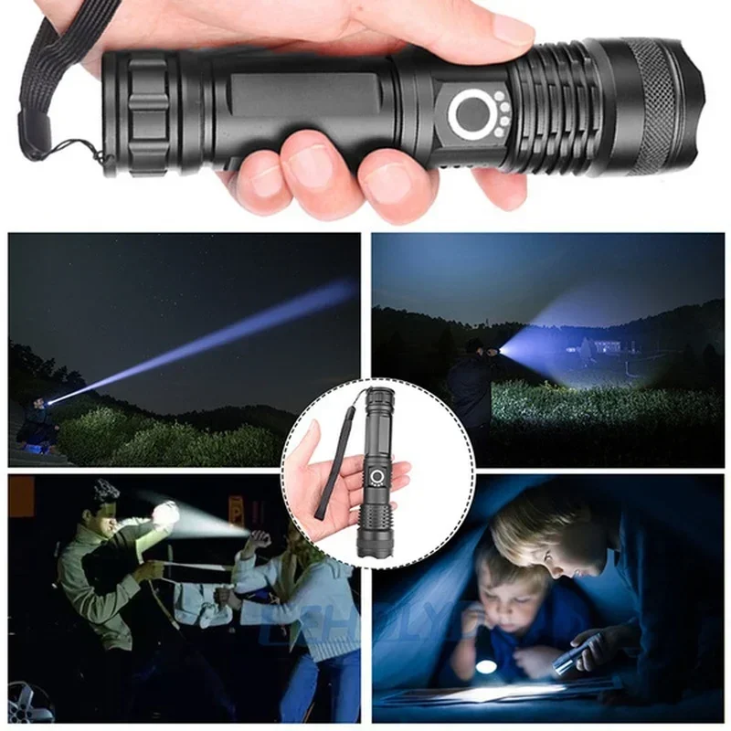 ไฟฉาย LED กำลังสูง XHP70 USB-C - Outdoor Power Supply บทวิจารณ์และราคา